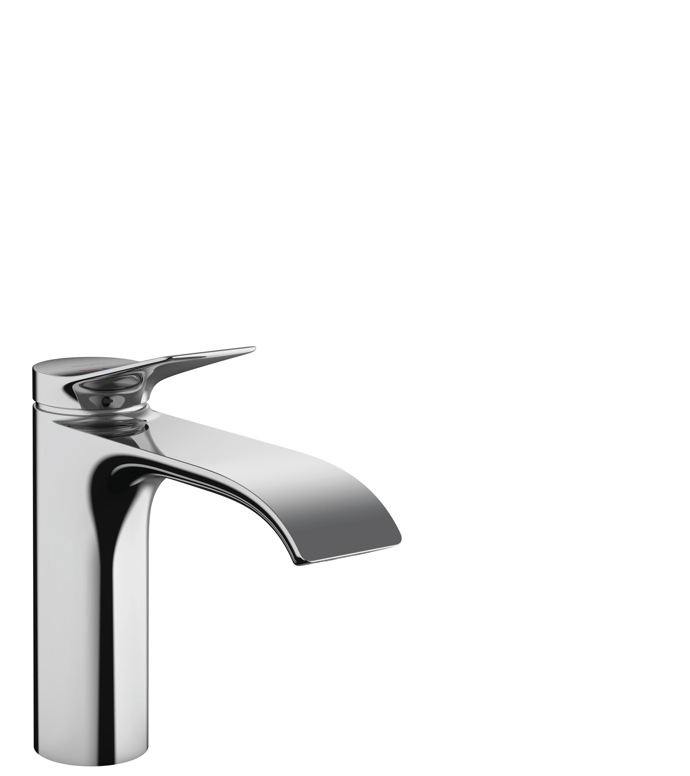 Single lever basin mixer 110 CoolStart with pop-up waste set