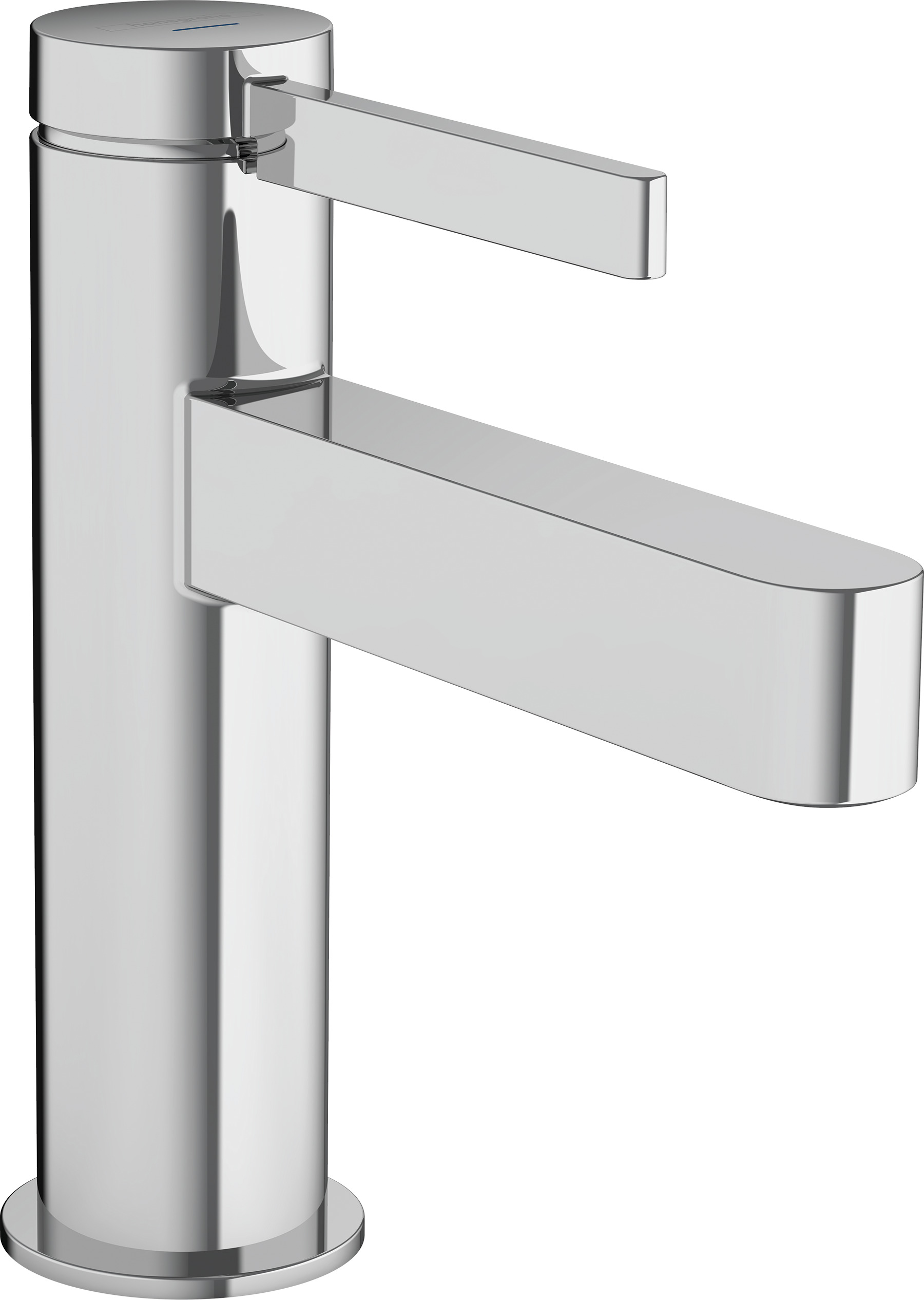 Pillar tap 100 with lever handle for cold water or pre-adjusted water without waste set