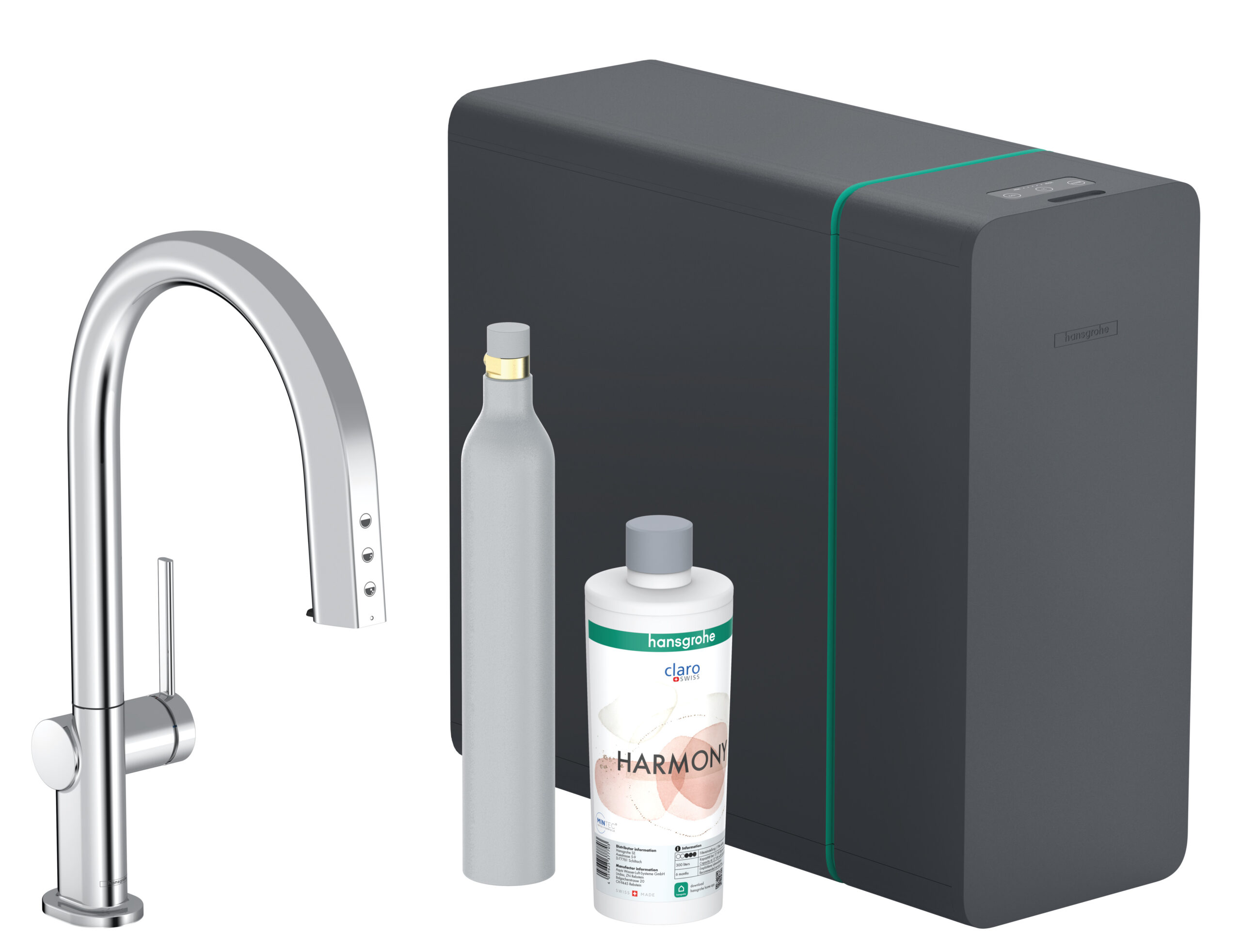 SodaSystem 210, pull-out spout, 1jet, sBox, starter set