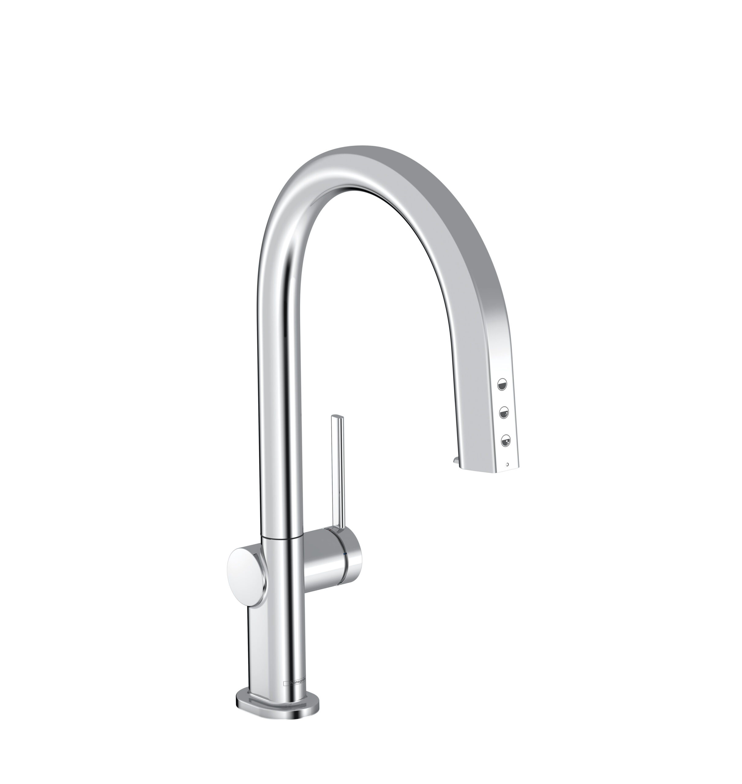 Single lever kitchen mixer 210, pull-out spout, 1jet, sBox for SodaSystem