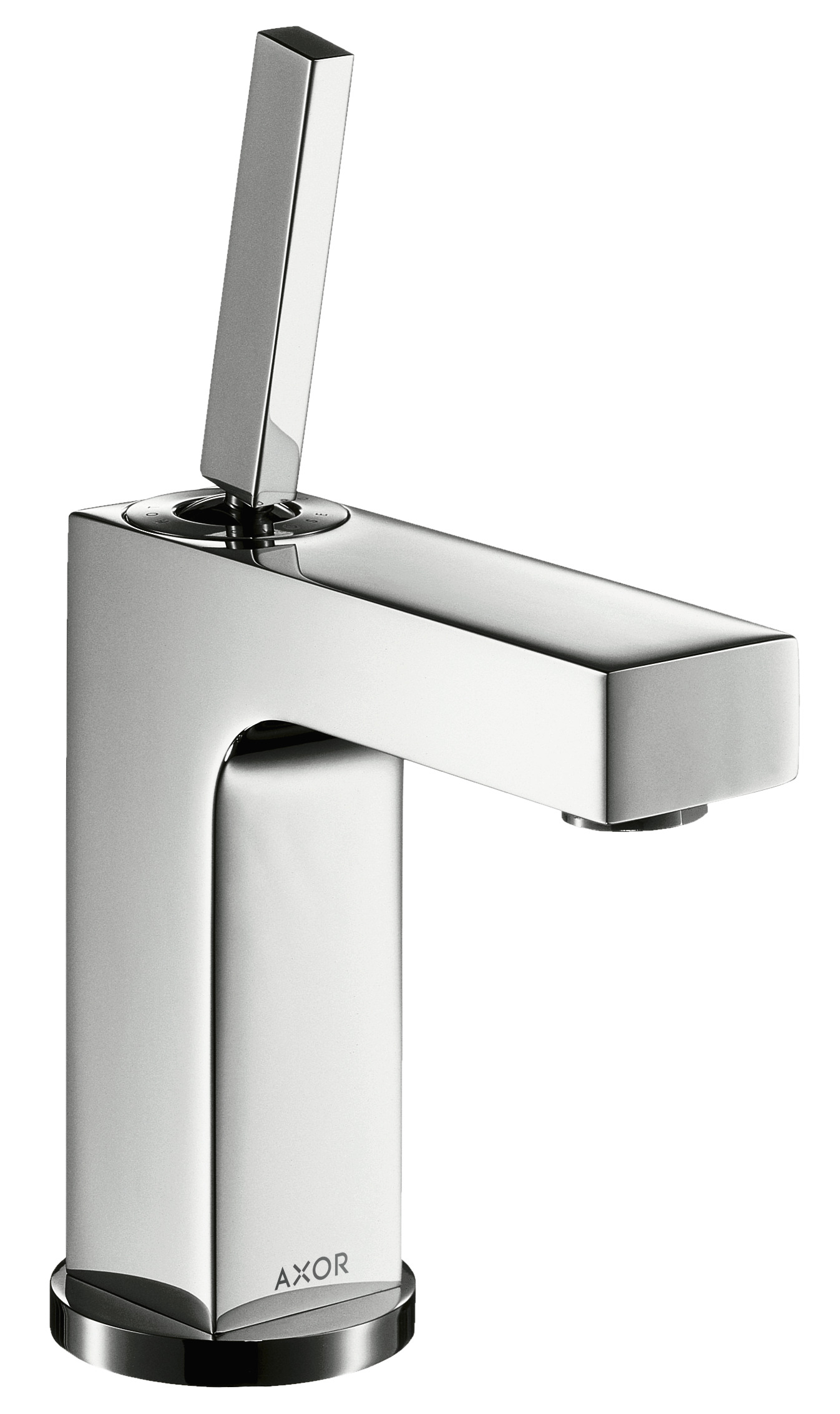 Single lever basin mixer 110 with pin handle and waste set