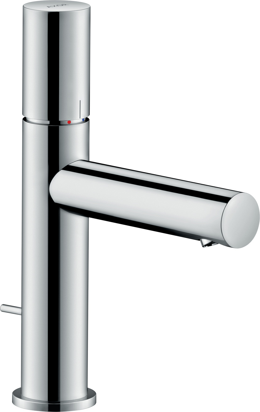 Single lever basin mixer 110 with zero handle with pop-up waste set