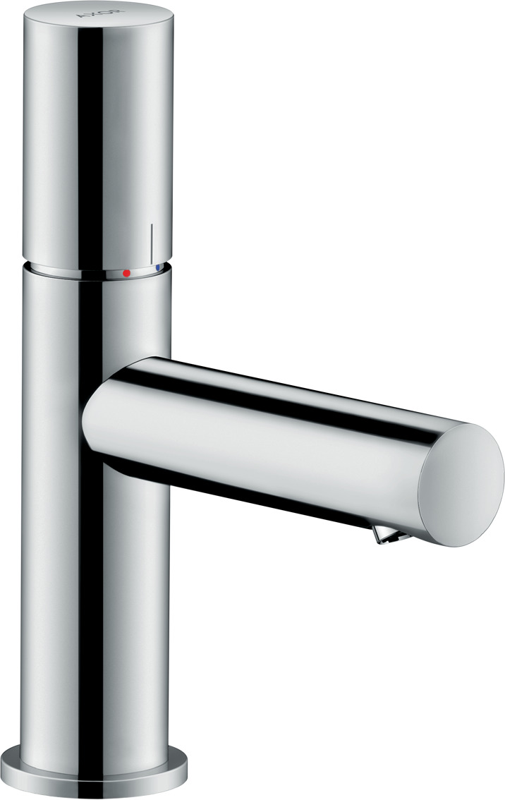 Single lever basin mixer 80 with zero handle and waste set