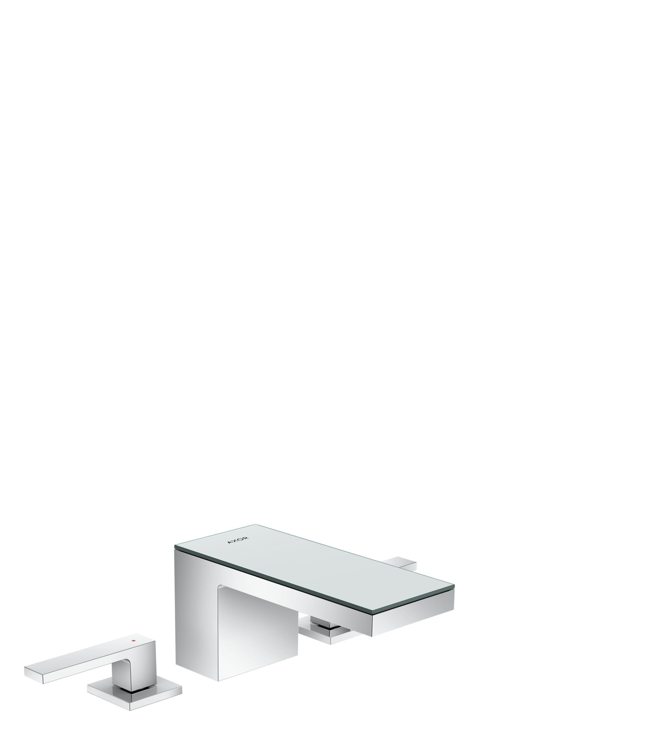 3-hole basin mixer 70 with push-open waste set