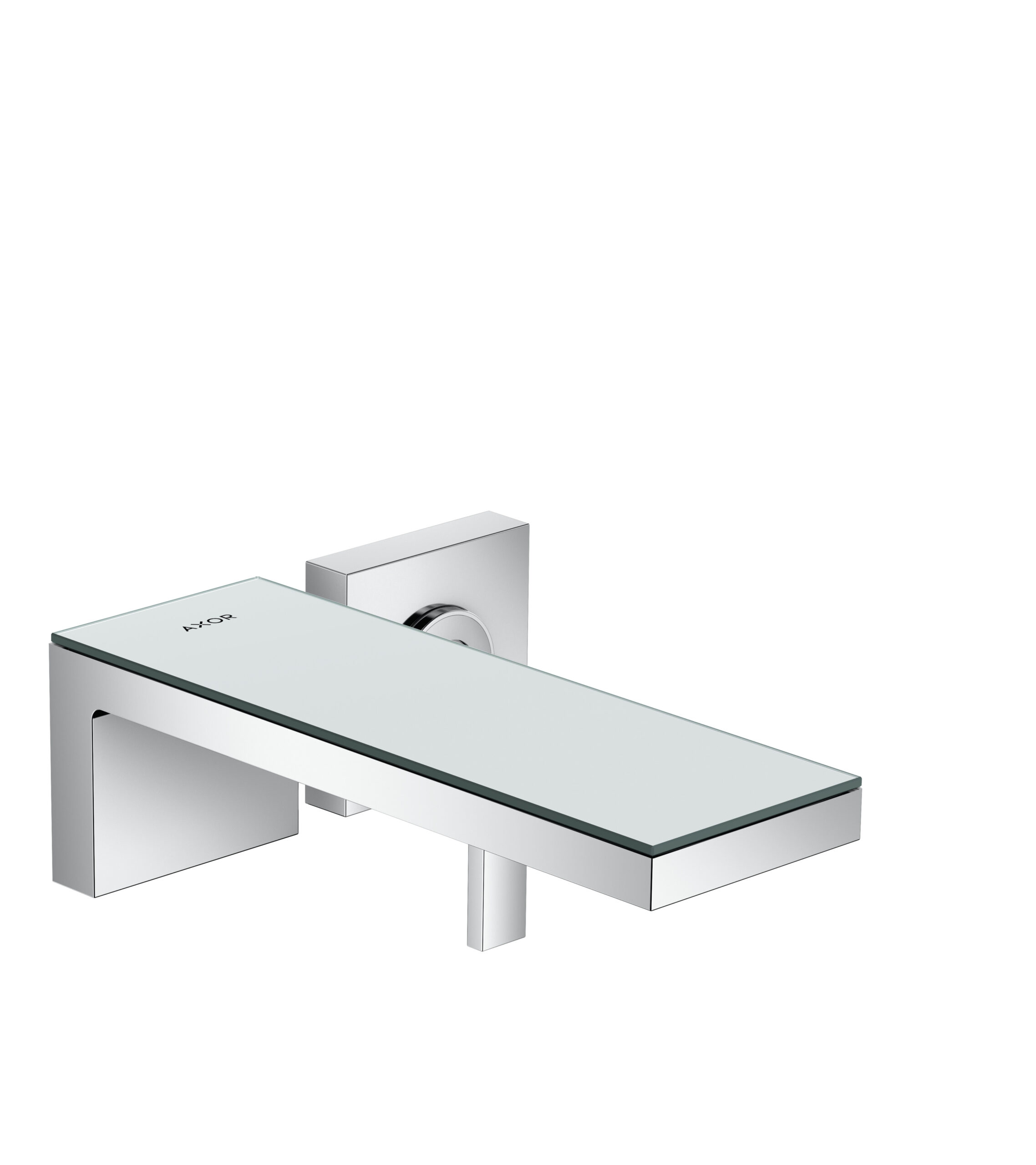 Single lever basin mixer for concealed installation wall-mounted with spout 221 mm