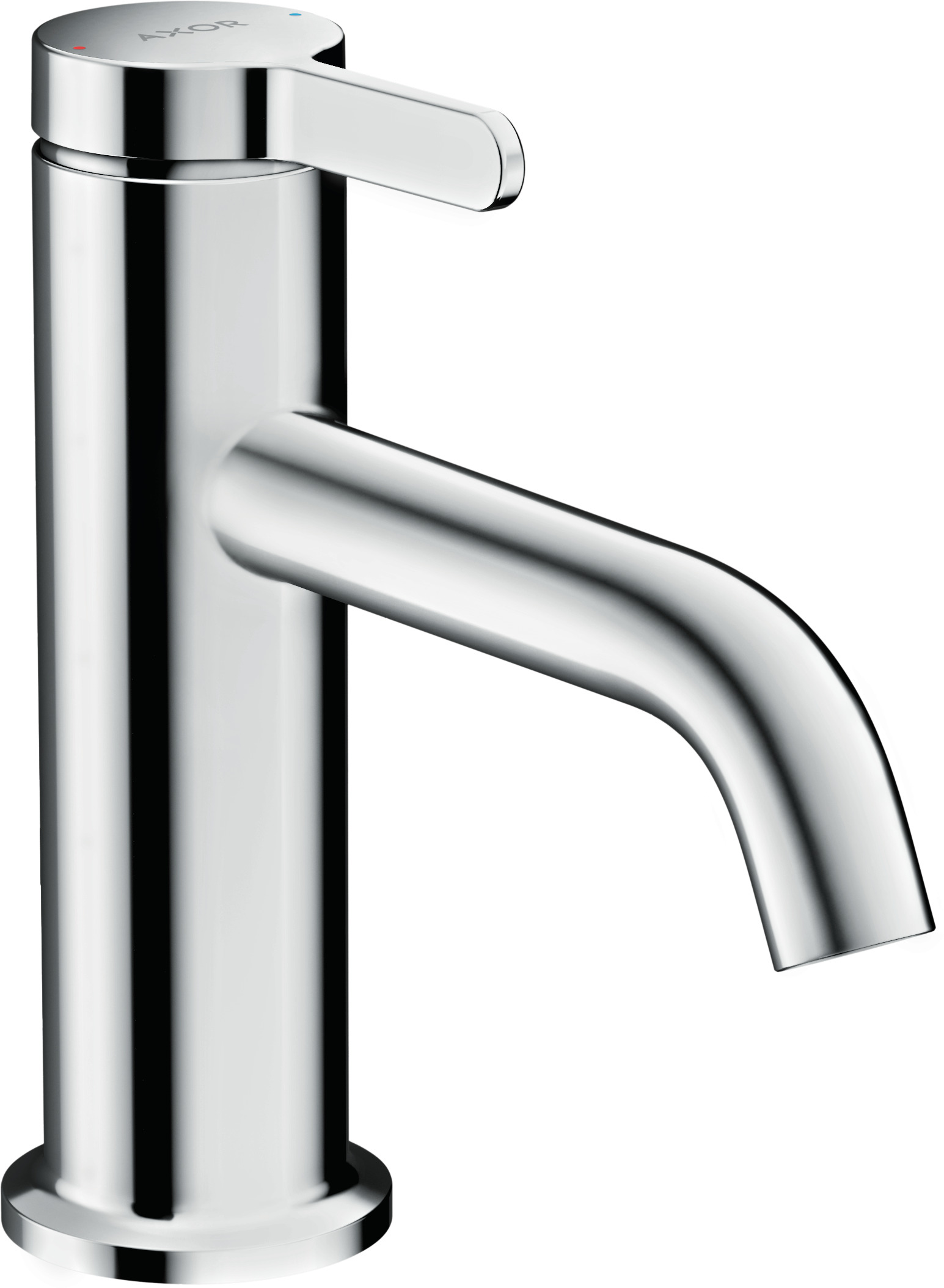 Single lever basin mixer 70 with lever handle and waste set