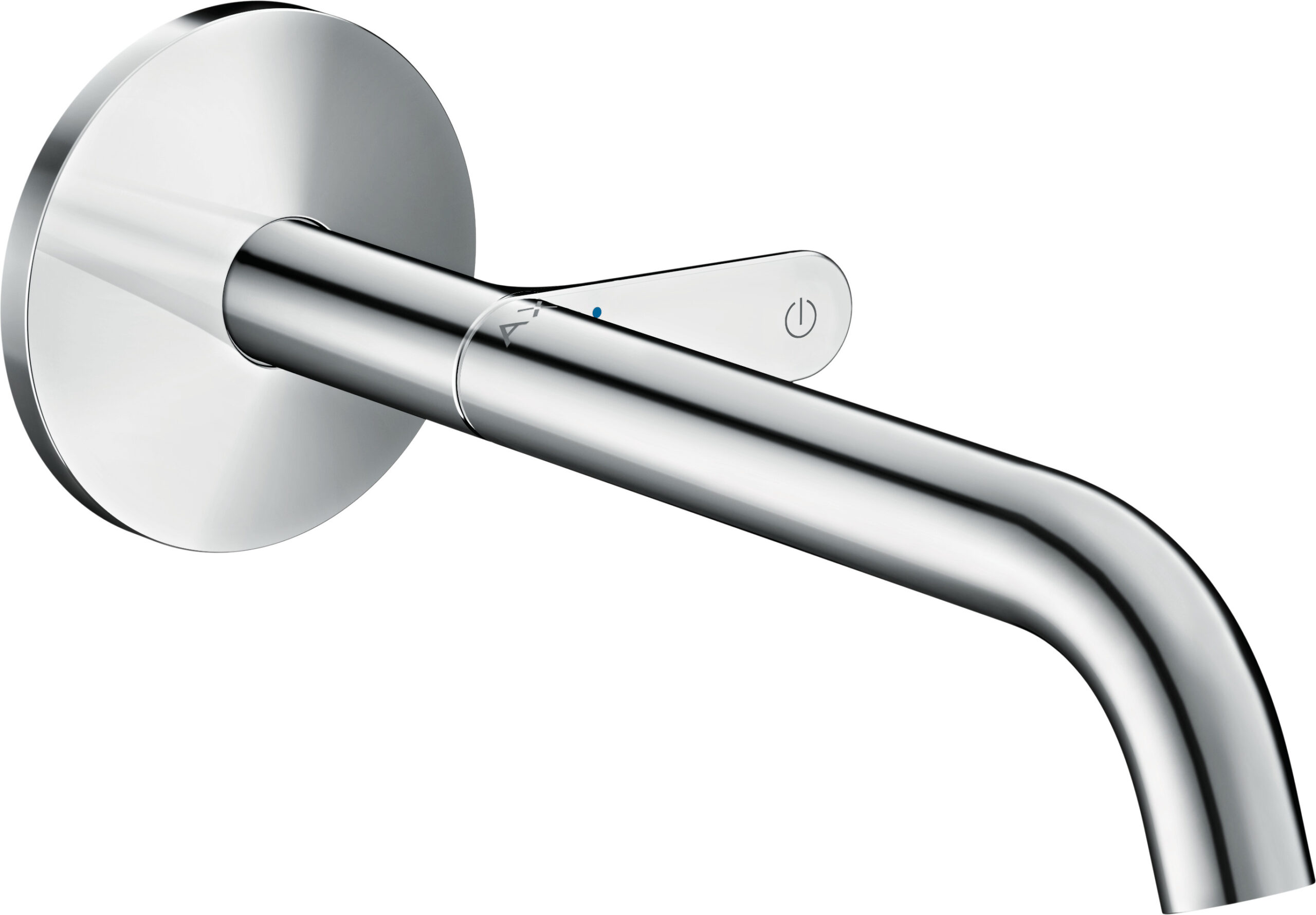 Basin mixer for concealed installation wall-mounted Select with spout 220 mm