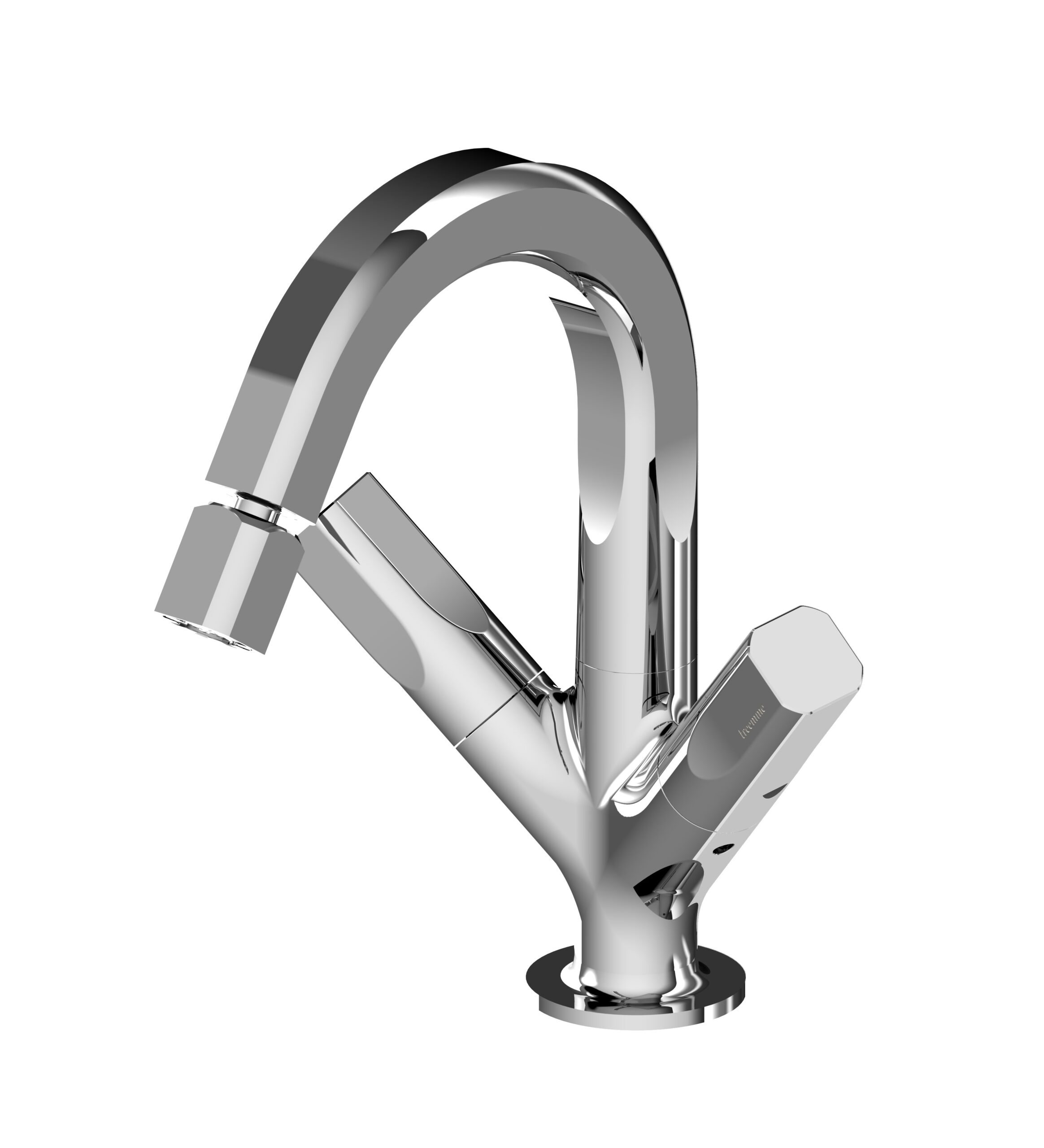 2-handle bidet mixer mixer
