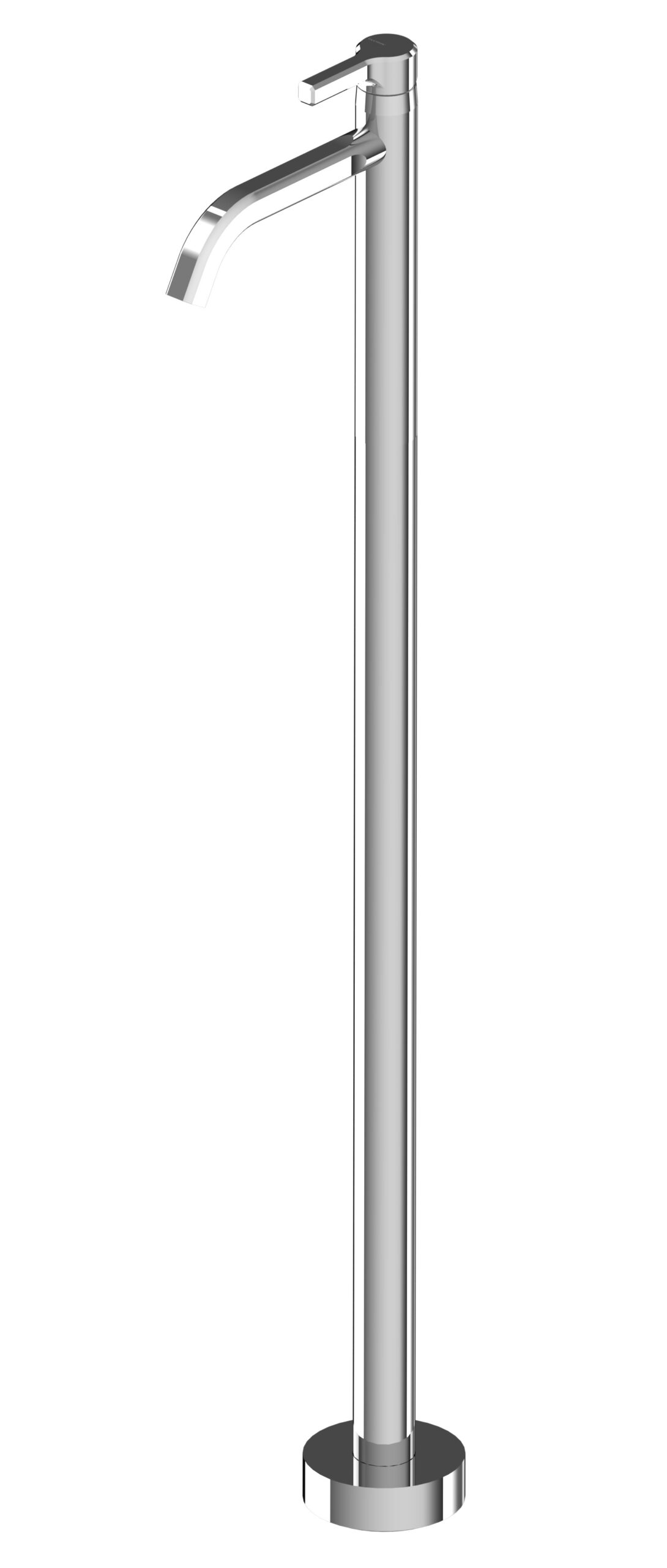 Floor standing washbasin mixer