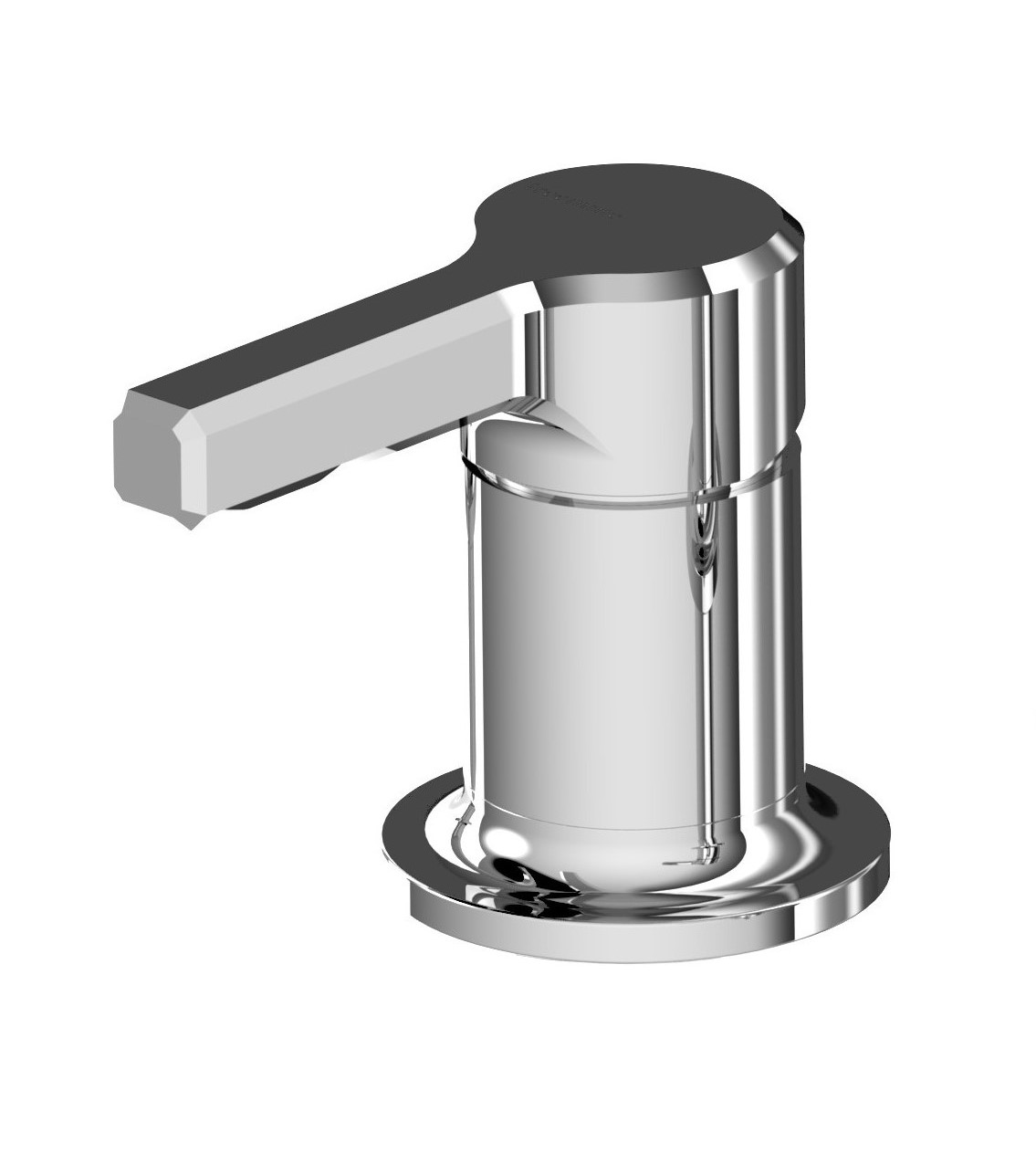 Deck mounted control mixer