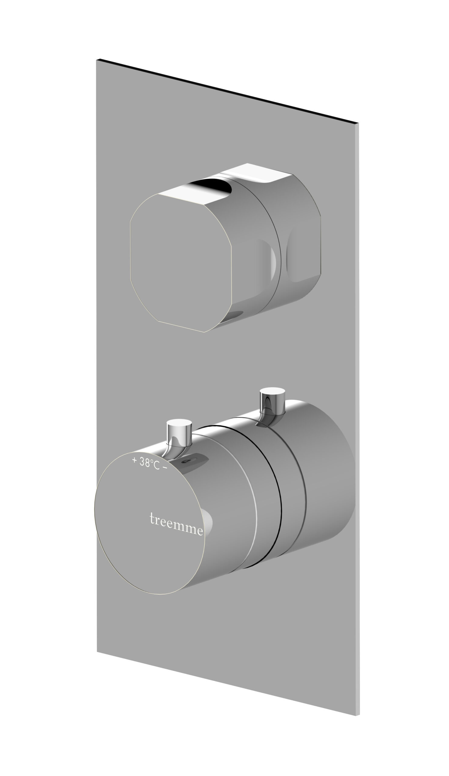 1 way concealed thermostatic