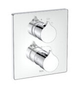 Bath shower thermostatic mixer, built-In