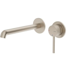 ALita Wall Mounted Basin Mixer brush Nickel