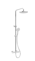 Alita Thermostatic Shower Kit Chrome
