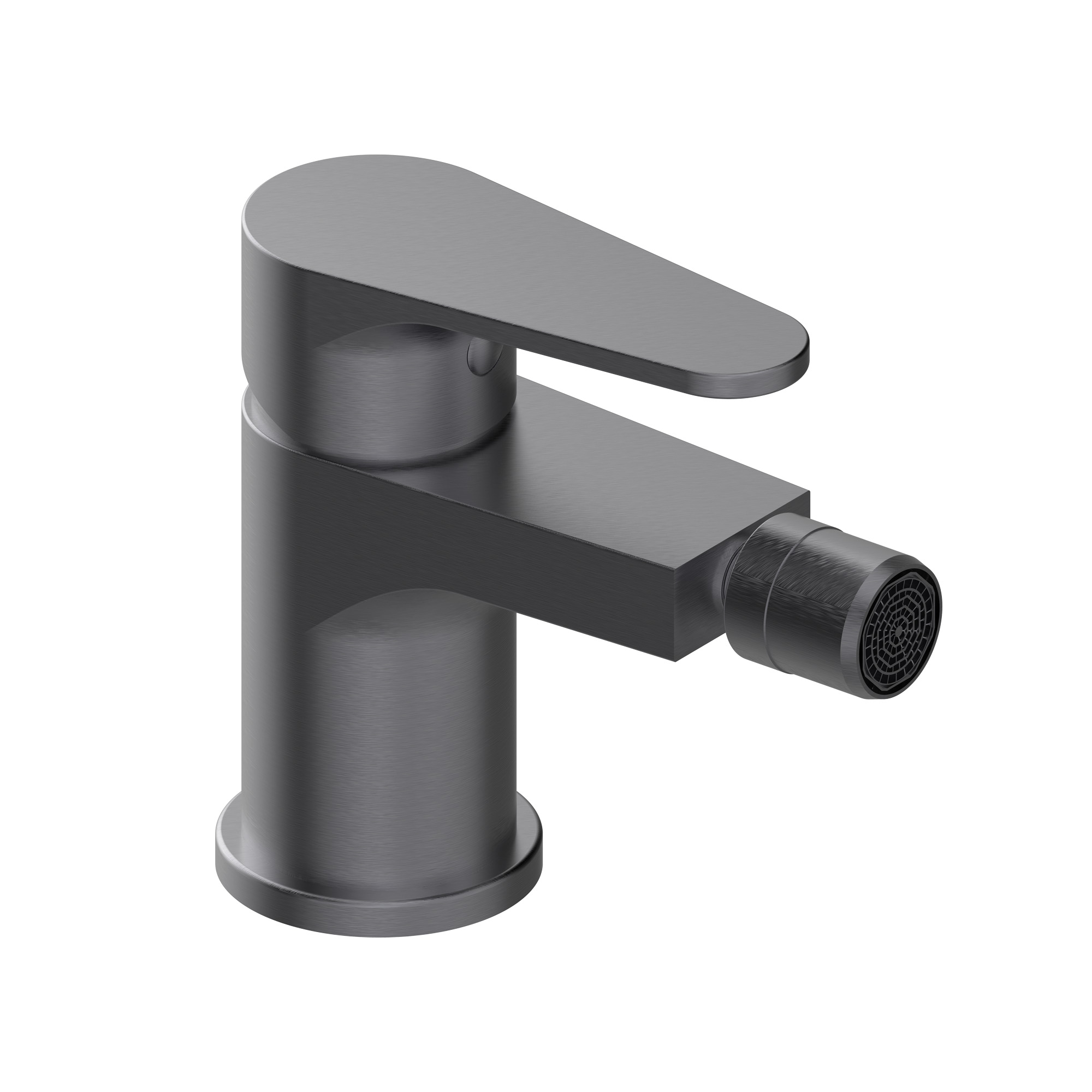 Single-lever basin mixer with aerator and flexible hoses 3/8″ >350mm.