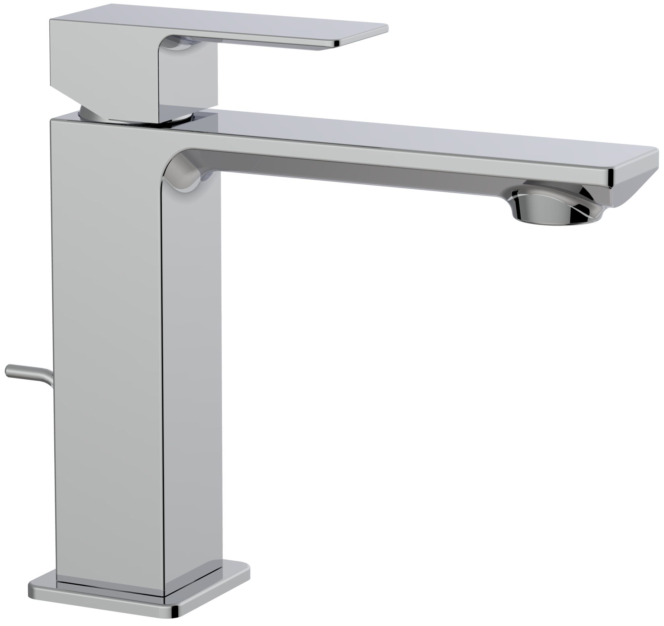 Waschtisch-Einhebelmischer mit Ablaufgarnitur,wassersparend
Single Lever Basin Mixer with pop up waste, water-saving