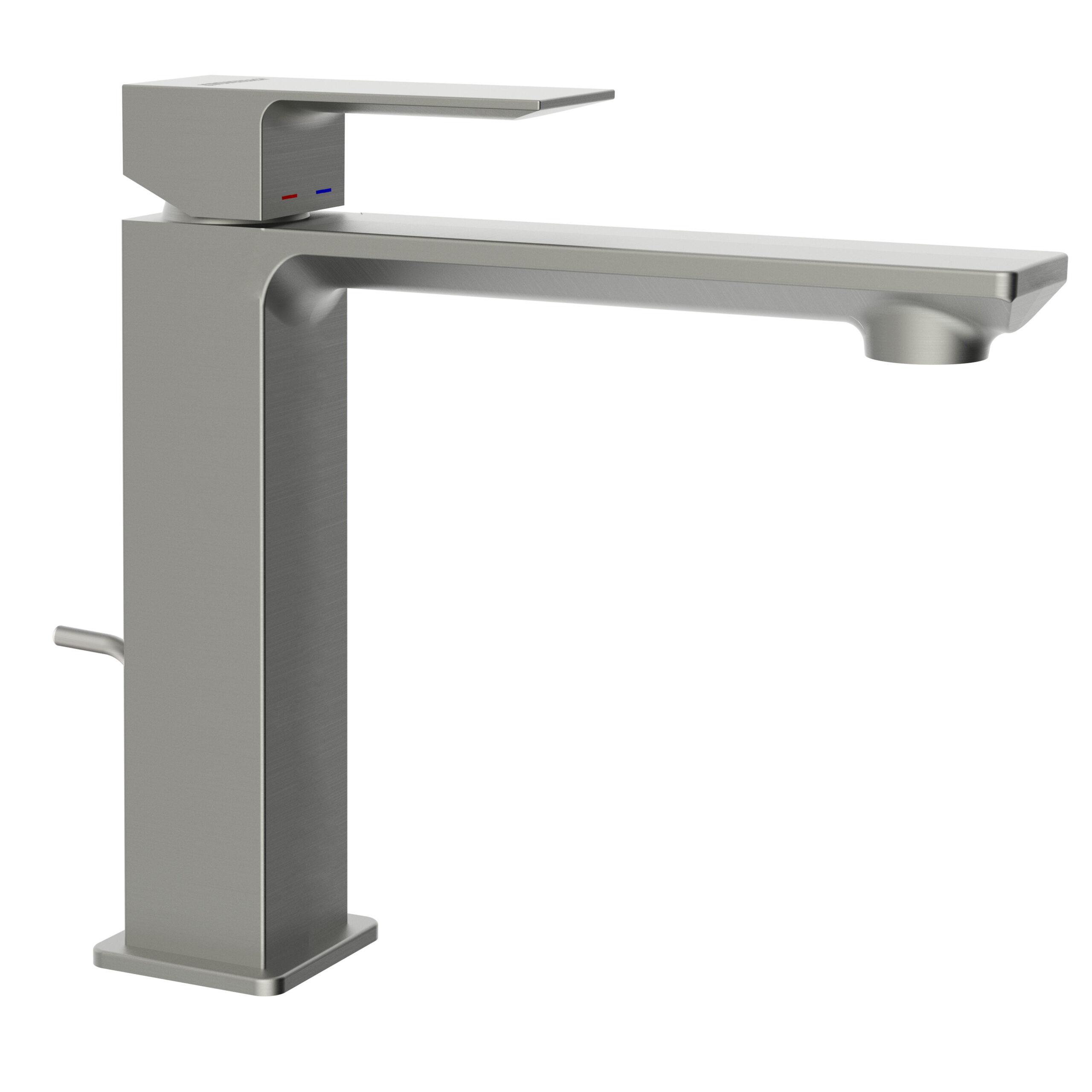 Waschtisch-Einhebelmischer XL mit Ablaufgarnitur,wassersparend
Single Lever Basin Mixer XL with pop up waste, water-saving