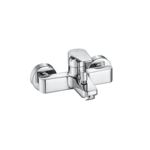 Wall mounted bath-shower mixer