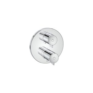 T-500 Bath shower thermostatic mixer built-In RocaBox Ø160 (Round)
