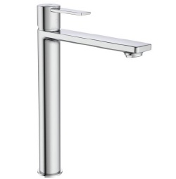 Basin Mixer High Neck Smooth Body, Cold Start