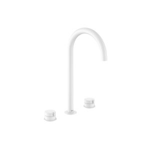 3-Holes Basin Mixer Smooth w/click clack (Height B)