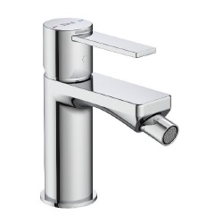 Bidet mixer smooth body