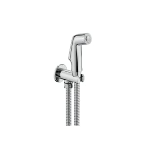 Bidet shower kit (1 outlet). Includes hand-shower, wall bracket-water supply with auto-stop and 1.2 m metallic flexible hose