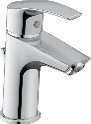 Single lever basin mixer S with pull-rod