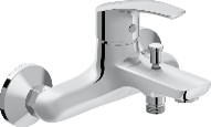 Single lever bath mixer exposed