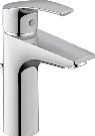 Single lever basin mixer M with pull-rod FreshStart