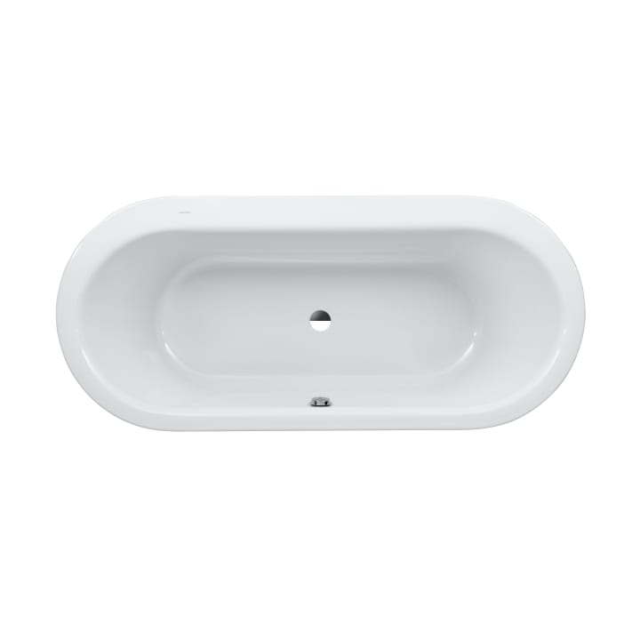 Oval bathtub, drop-in version, sanitary acrylic