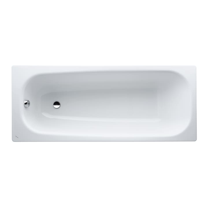 Bathtub, drop-in version, enamelled steel (3,5 mm), with holes for handles pre-drilled (handles to be ordered separately)
