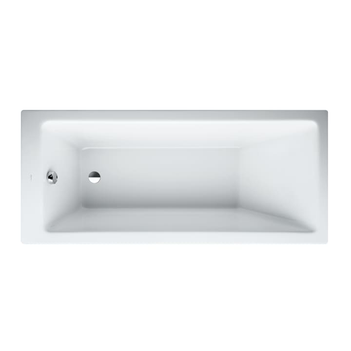 Bathtub, fitted version, sanitary acrylic