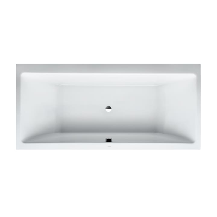 Bathtub, drop-in version, with centre outlet, sanitary acrylic