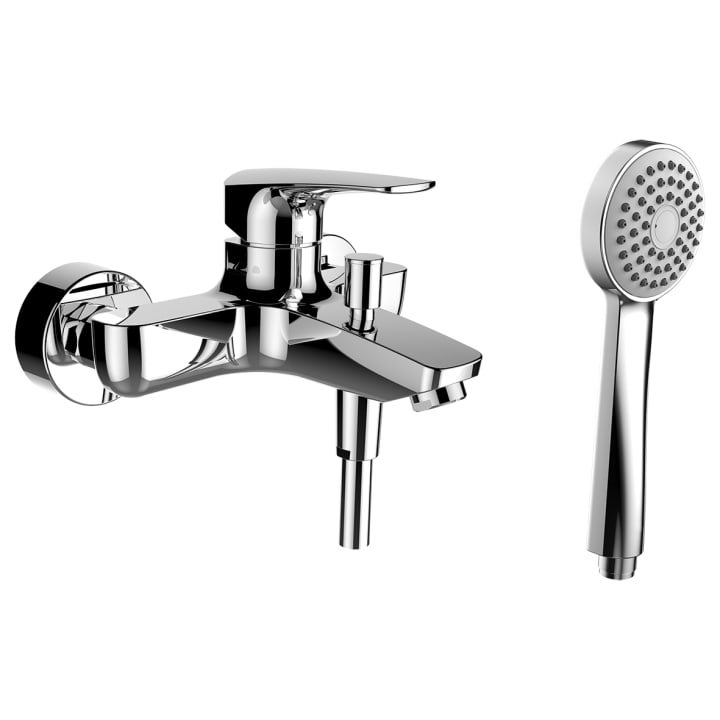 LAURIN BATH MIXER COMPLETE FD150MM