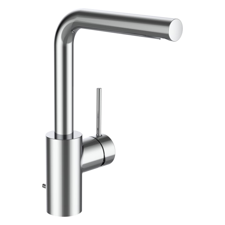 TWINPLUS SLIM BASIN MIX SIDELEVER ECO  WITH POP-UP P160MM