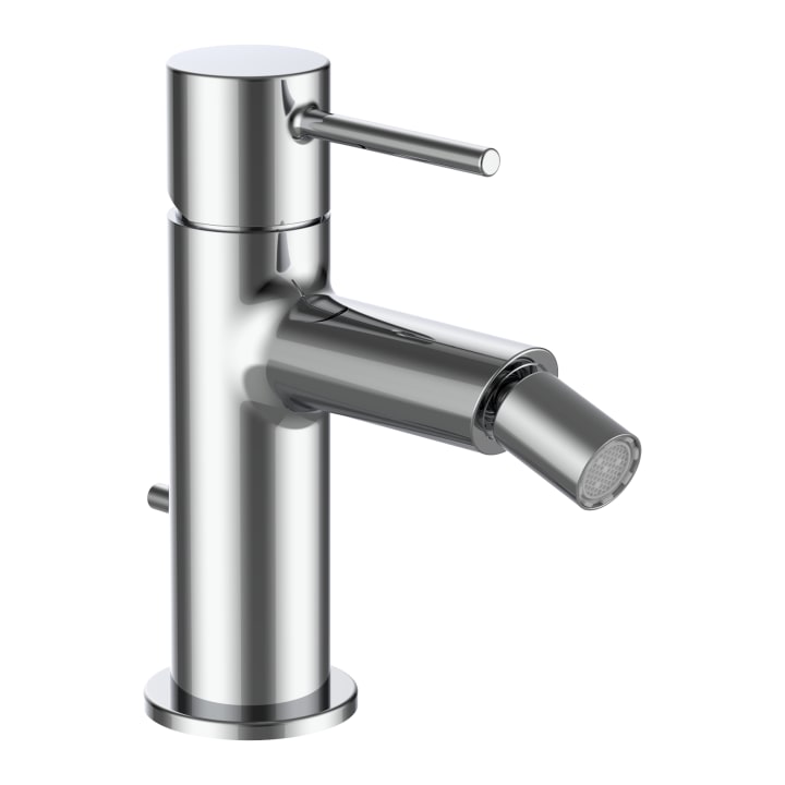 TWINPLUS SLIM BIDET MIXER WITH POP-UP WASTE P112MM