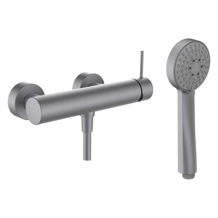 TWINPLUS SLIM SHOWER MIXER COMPLETE FD150MM