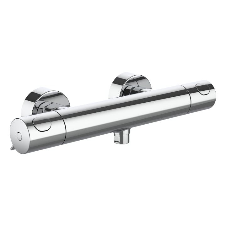 THERM SHOWER MIXER THERMO WITH FITT. WITH ACC. FD150MM