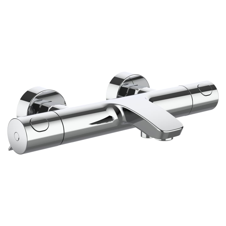 THERM BATH MIXER THERMO WITH FITT. WITH ACC. FD150MM