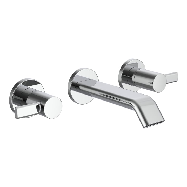 MEDA 2-HANDLE 3-HOLE CONCEALED BASIN MIXER P150MM