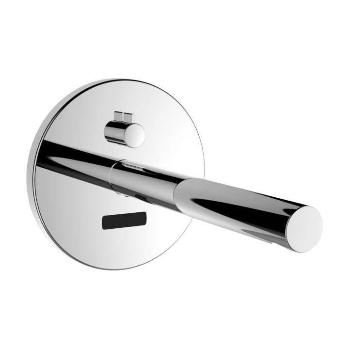 Concealed electronic basin mixer with battery, with IR sensors, projection 200 mm, fixed spout, for Simibox Standard & Simibox Light