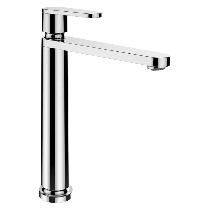 Column basin mixer, projection 175 mm, fixed spout, without pop-up waste