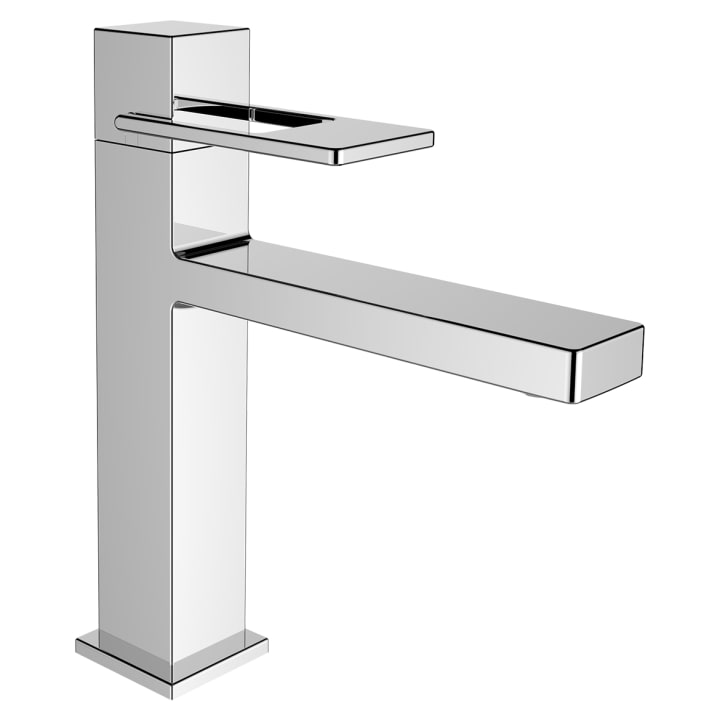 Basin mixer, projection 140 mm, fixed spout, without pop-up waste