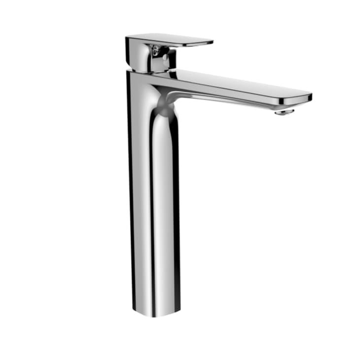 Column basin mixer, projection 191 mm, fixed spout, without pop-up waste