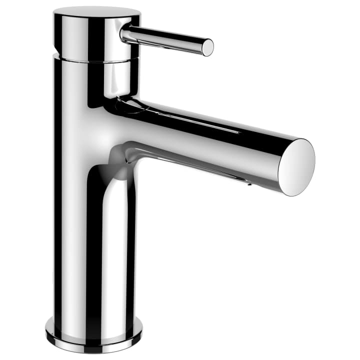 Basin mixer, projection 109 mm, fixed spout, without pop-up waste