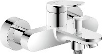 Single lever bath mixer exposed