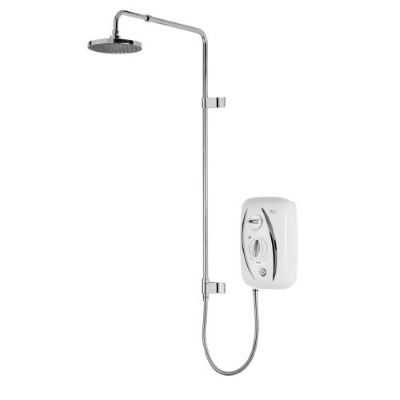 T80Z FAST FIT THERMOSTATIC 10.5KW WITH CHROME UNIQ KIT