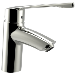 Deep by JIKA Single-lever faucet for washbasin with medical handle