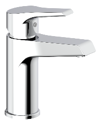 Cube Single-lever faucet for washbasin